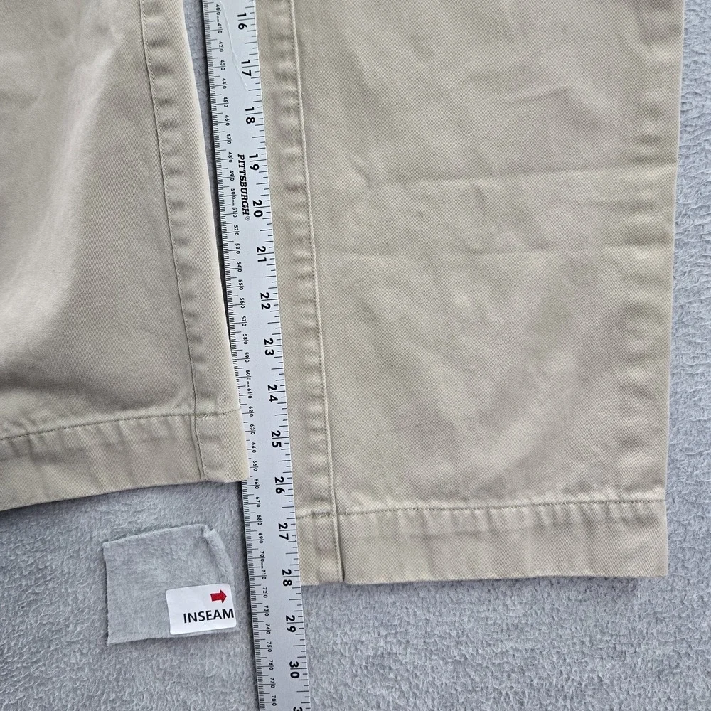 Banana Republic Men Pants 33x30 Beige Vintage Straight‎ Button 28